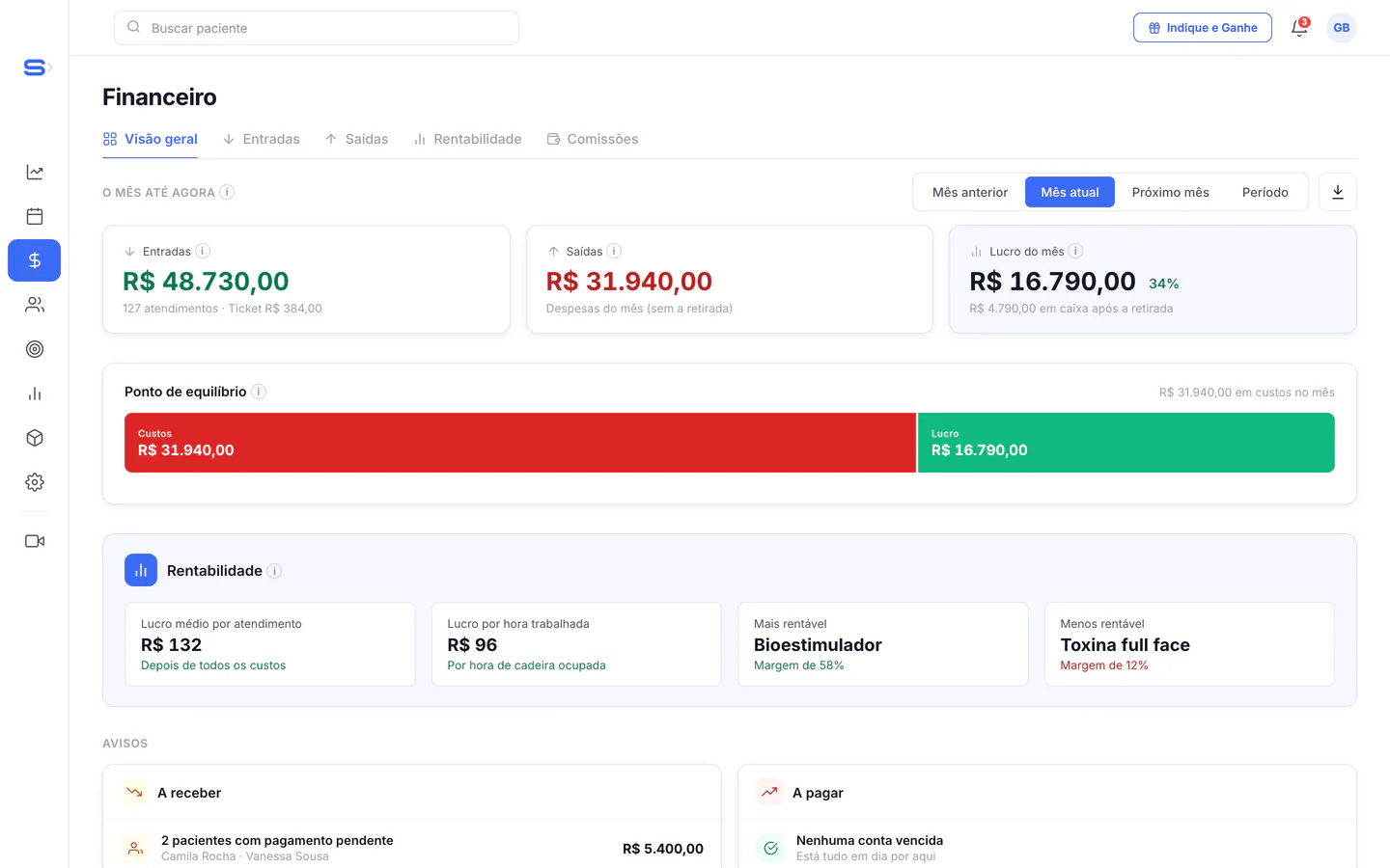 Financeiro do Simplu